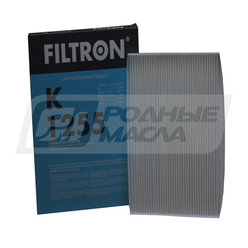 FILTRON K 1255 (AC-207, 27277EN000, 5904608802552) K1255